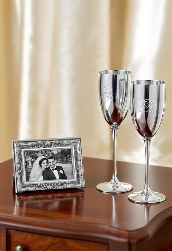 25th anniversary gift considerations
