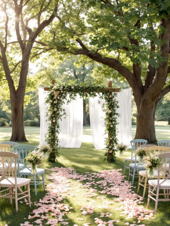backyard wedding planning considerations