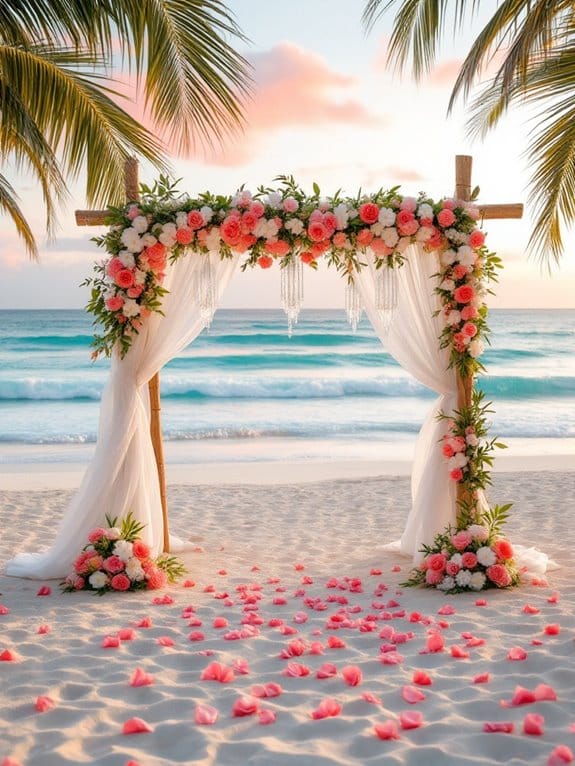 breathtaking beach wedding inspirations