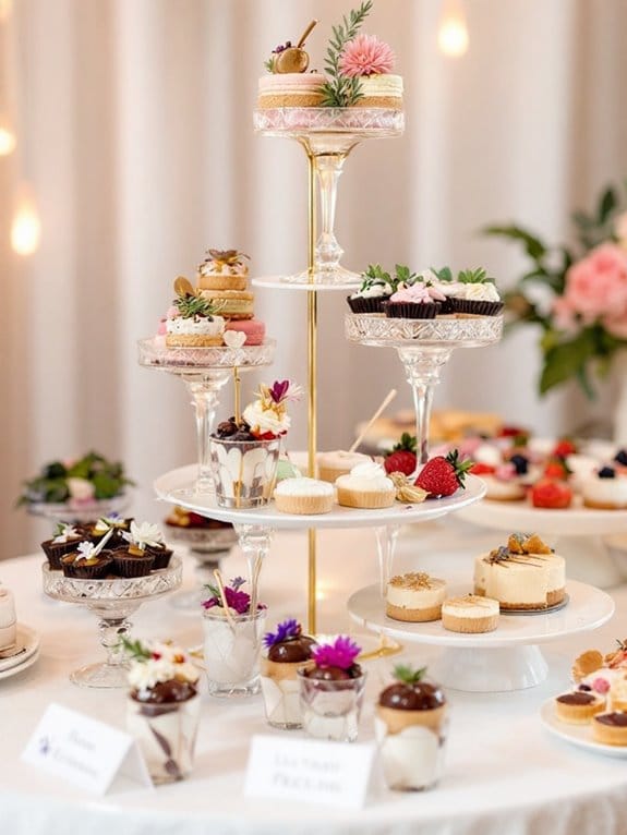 choosing wedding dessert ideas
