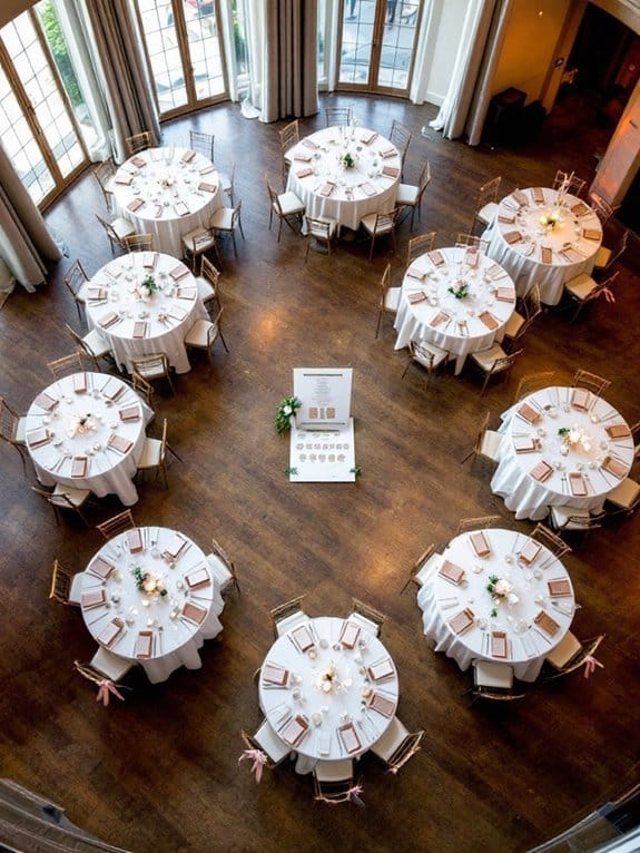 creative wedding seating solutions