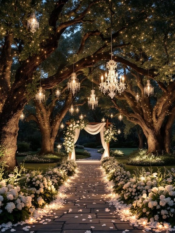 enchanting outdoor wedding inspiration