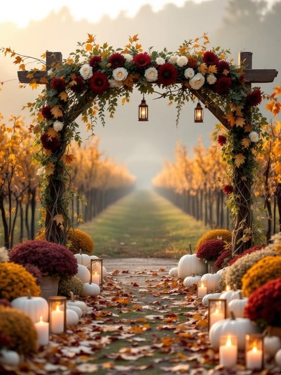 stunning autumn wedding inspiration