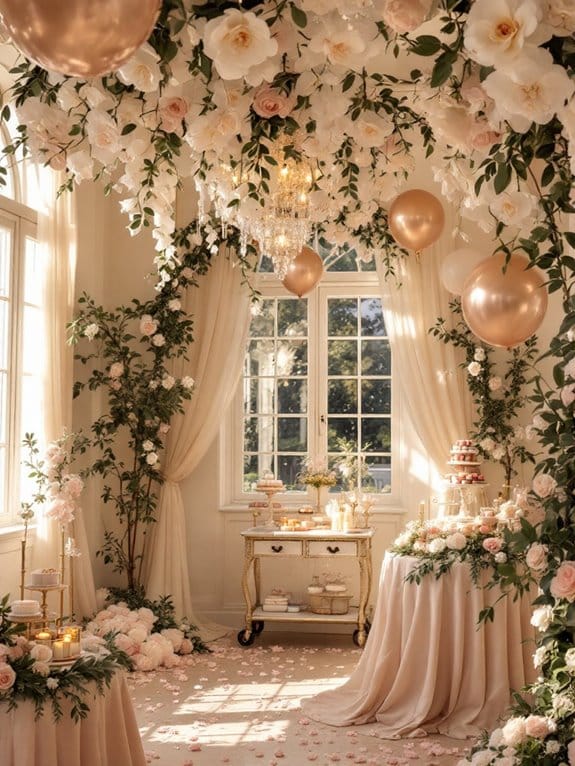 stunning wedding shower decor