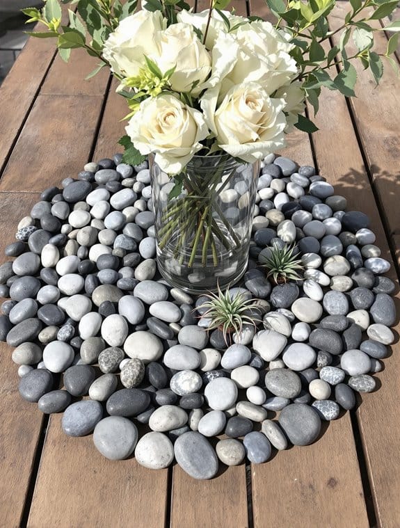 artistic stone display design