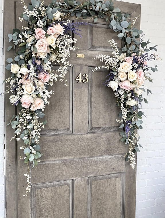 charming countryside floral decor