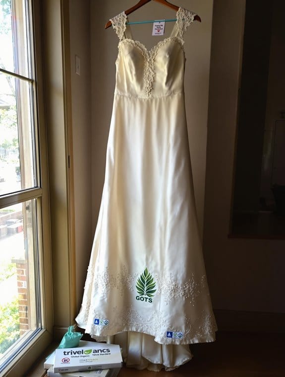 eco friendly bridal gown certifications