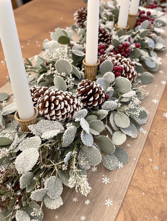 eucalyptus pine berry arrangements