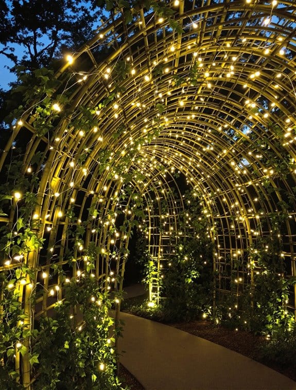 illuminate your bamboo structure