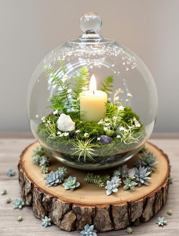 lively indoor plant displays