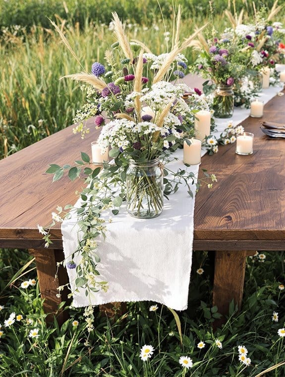 lush green outdoor seating