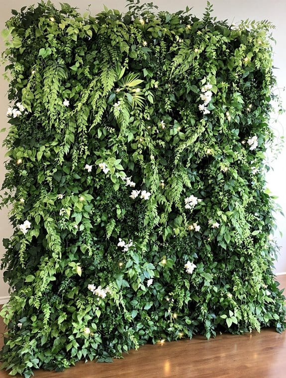 lush greenery wedding decor