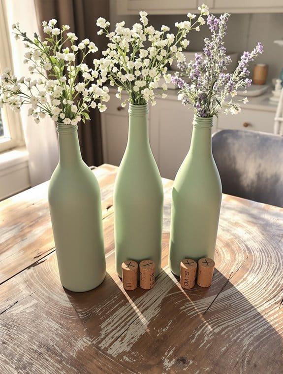 natural wood table identifiers