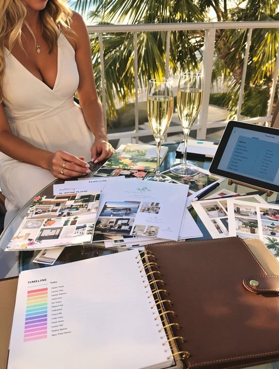 organize pre wedding events