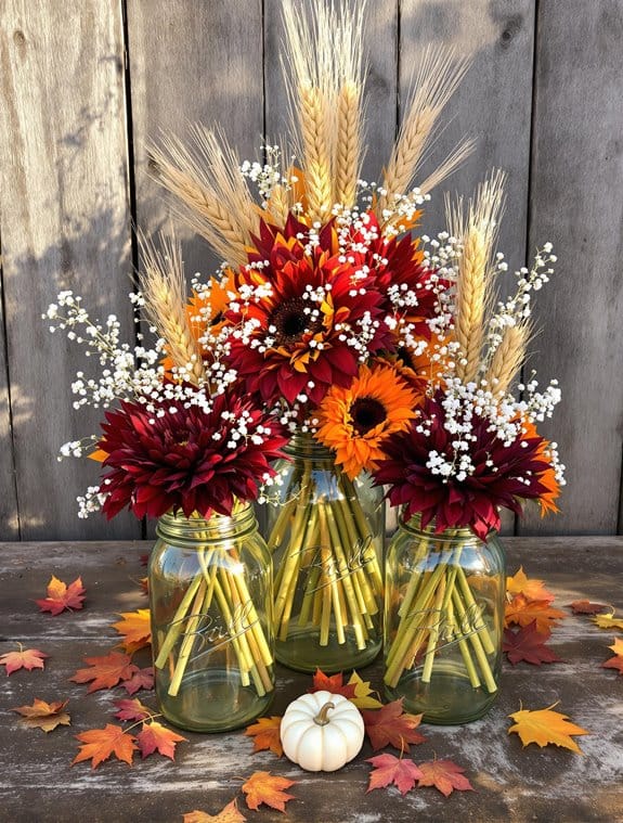 seasonal decorative container showcase