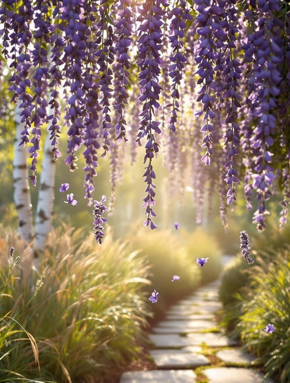 soothing lavender scented rain