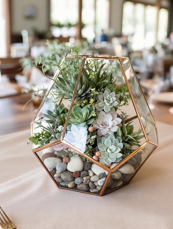 succulent centerpieces for tables