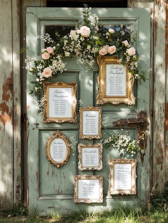vintage door wedding ideas