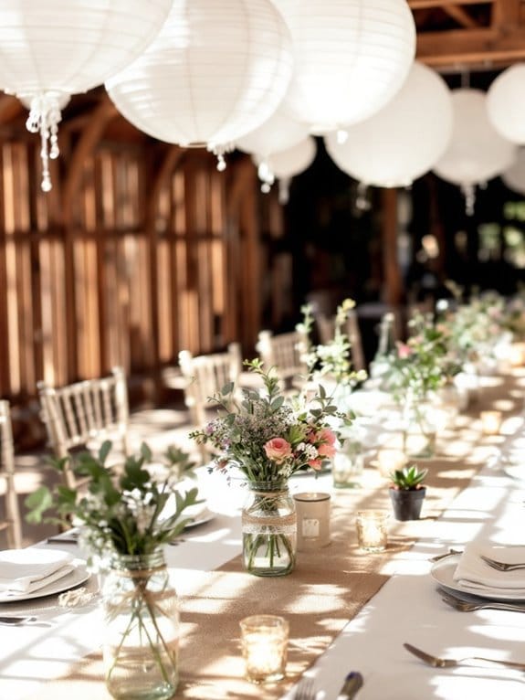 wedding decor budget hacks